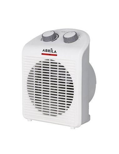 Termoventilador Eléctrico Croacia Blanco 2000W 2 Potencias 3 Funciones Antivuelco (26x20x14cm)