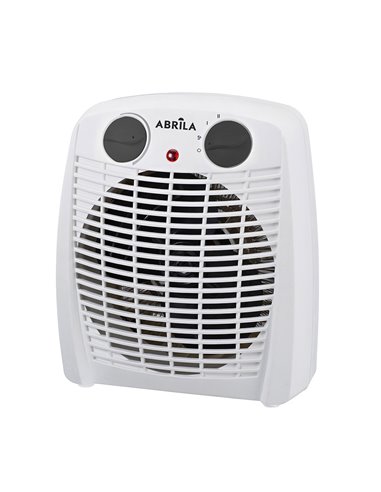 Termoventilador Eléctrico Gambia Blanco/Negro 2000W 2 Potencias 3 Funciones (23,8x19,5x11,7cm)