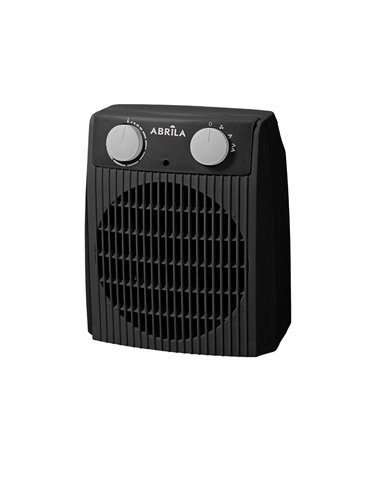 Termoventilador Eléctrico Nairobi Gris/Negro 2000W 2 Potencias 3 Funciones (22,9x19,4x13,3cm)