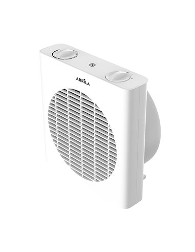 Termoventilador Eléctrico Malta Blanco 2000W 3 Funciones Antivuelco Termostato (22,5x21x13cm)