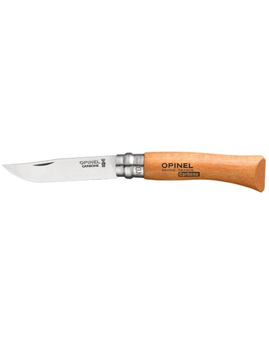 Navaja acero carbono nº7 hoja de 8cm OPINEL