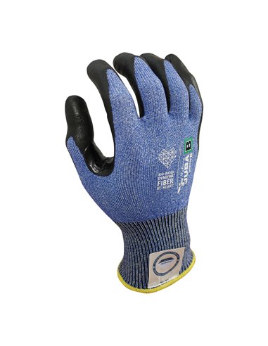 Guante dyneema con FOAM en palma Talla 8 JUBA – Azul/Negro