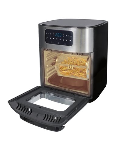 Freidora de Aire Horno 10L 1700W Assane con LED Táctil y Accesorios