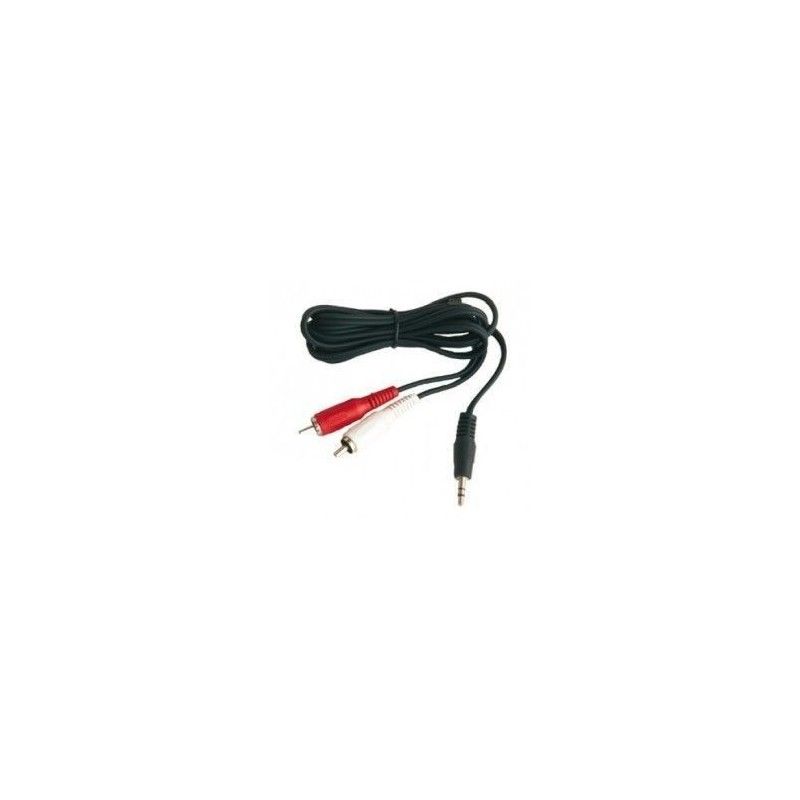 Conexión audio-estéreo Jack 3.5mm- RCA