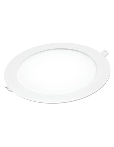 DOWNLIGHT LED MATEL PC BLANCO EMPOTRAR REDONDO 18W FRÍA