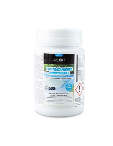 TRATAMIENTO MINIPISCINAS 500G AKHUO