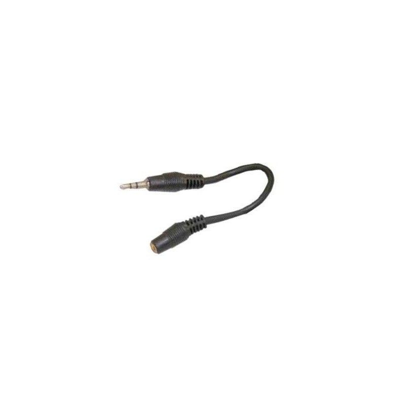 Adaptador de áudio mini jack 2,5 mm a 3,5 mm fêmea GSC 2601359