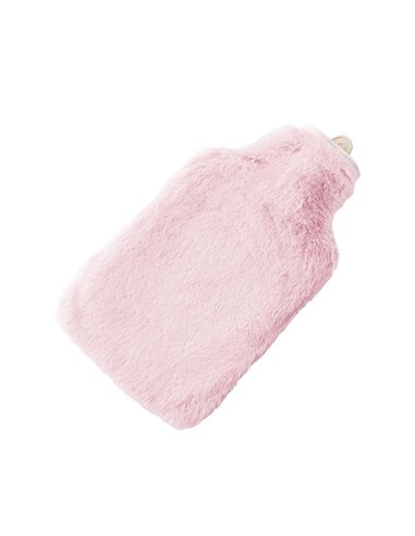 Bolsa de água quente de pelúcia rosa SUPREME de 2 litros