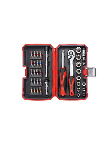 STEIN CR-V ratchet set 38 pieces