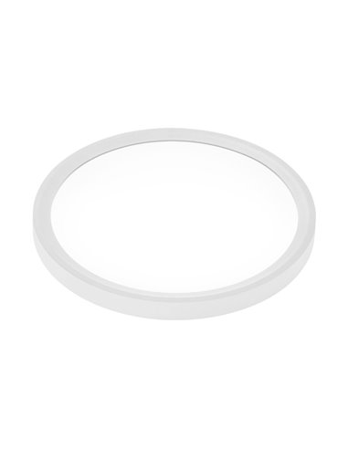 Dalle LED ronde surface blanche 300mm 24W CCT