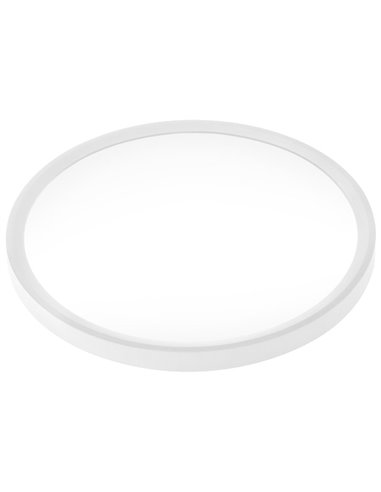 Dalle LED ronde surface blanche 500mm 40W CCT