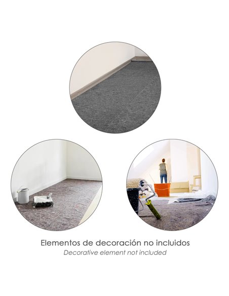 Fieltro Multiusos Rollo 1x25 metros. Reforzado/Impermeable