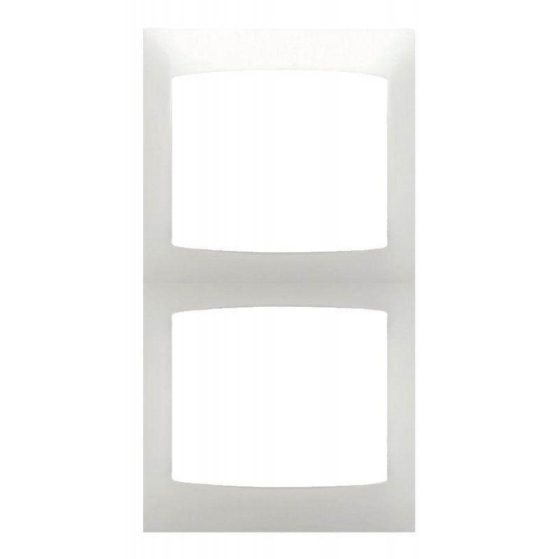 Moldura 2 elementos verticais BRANCO BJC Coral 21112