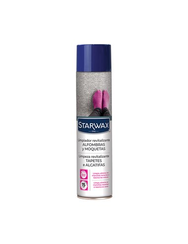 Limpiador revitalizante para alfombras y moquetas 600ml STARWAX