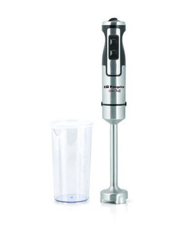 ORBEGOZO BATIDORA MANO INOX 1000 W + VASO 2 VE BT2700  REF 17050