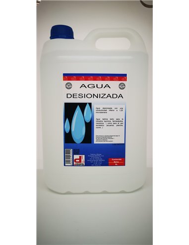 DISOPOLSA AGUA DESTILADA 5 LITROS