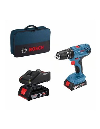 BOSCH PROF.TALADRO/ATORNILL GSB 18V-2 LI 1.5AH+ BOLSA0615990K45