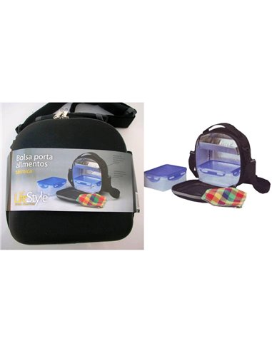 LIFESTYLE BOLSA PORTA-ALIMENTOS TERMICA+2 BAND+2 HERMETICOS4110