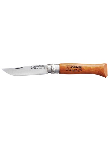 OPINEL NAVAJA CARBONO N�9 VIROLA BLOQUEO HOJA 9,0 CM04429VRN