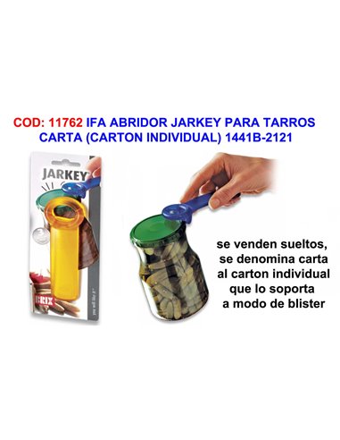 IFA ABRIDOR JARKEY PARA TARROS CARTA CARTON INDIVIDUAL1441B-2121