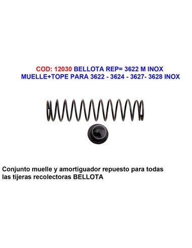 BELLOTA MUELLE+TOPE REP 3622-3624-3627-3628 INOX