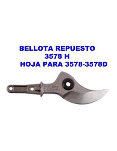 BELLOTA REP 3578 H      HOJA PARA 3578-3578D