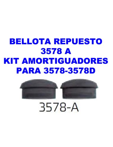 BELLOTA REP 3578 A      KIT AMORTIGUADORES PARA 3578-3578D