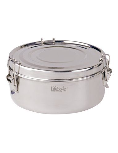 LIFESTYLE FIAMBRERA INOX 2 PLATOS 18 CM4122