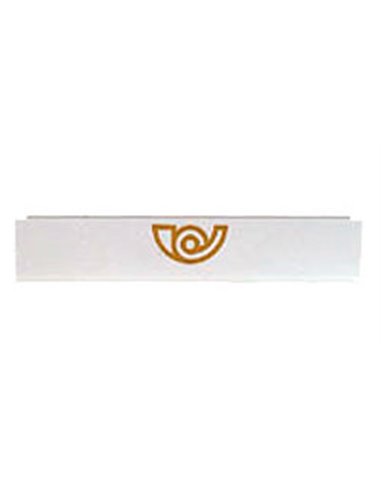 BTV BOCACARTAS MOD.10 ALUMINIO PINTADO BLANCO 58x282 MM00410