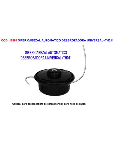 SIFER CABEZAL AUTOMATICO DESBROZADORA UNIVERSALTH011(0460)