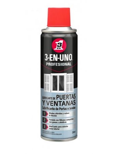 3 EN 1 LUBRICANTE PUERTAS Y VENTANAS DE 250ML341027