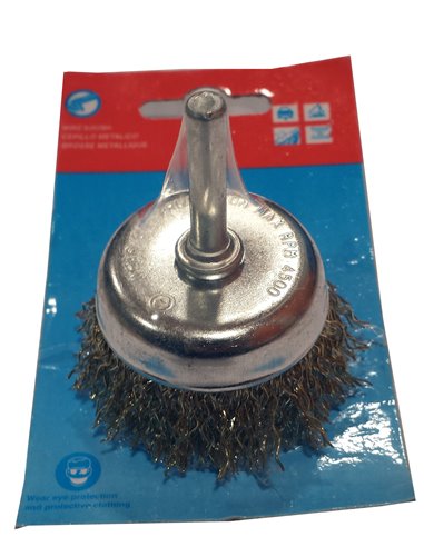 LAMS CEPILLO TAZA   70 MM+ESPIGA 6 MM ALAMBRE OND.LAT.35452003