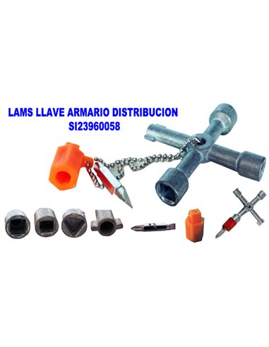 LAMS LLAVE ARMARIO CONTADOR DISTRIBUCION SI23960058