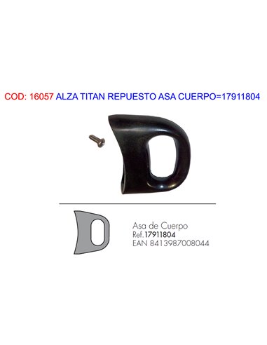 ALZA TITAN REPUESTO ASA CUERPO17911804