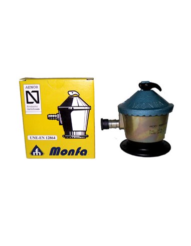 MANOREDUCTOR MONFA (REGULADOR) GAS BUTANO DOMESTICO 30 GR