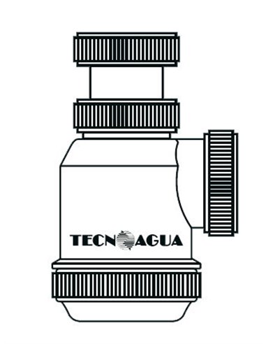 TECNO SIFON EXT.CORT.LAV.BID.S/V1-1/2 (T4) 50041