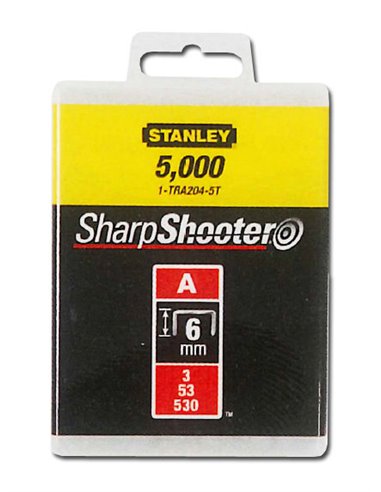 STANLEY GRAPAS TIPO A 1-TRA208T (5/53/530) 12 MM 1000 U