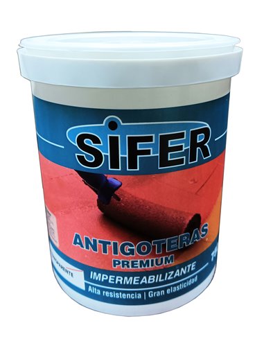 SIFER PINTURA IMPERMEABILIZANTE ANTIGOTERAS BLANCO SAT 750 ML