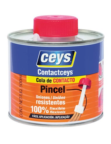 CEYS CONTACTCEYS COLA ADHESIVO CONTACTO PINCEL 500 ML503418