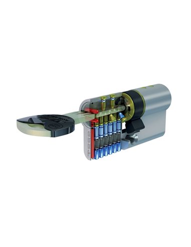 TESA CILINDRO ALTA SEGURIDAD TX85/ 30 X 30 LN R15 LEVA LARGA