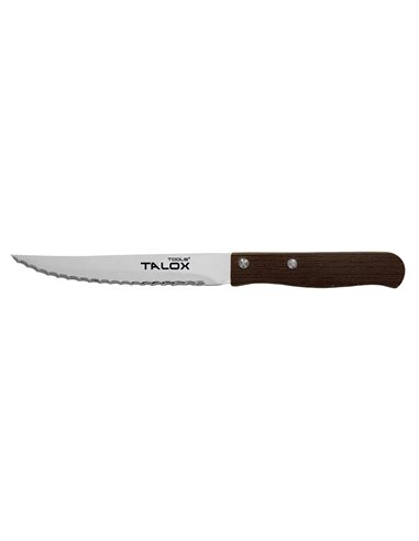 TALOX CUCHILLO MULTIUSOS INOX 20 CM HOJA DENTADA 11CM 2011211MLE