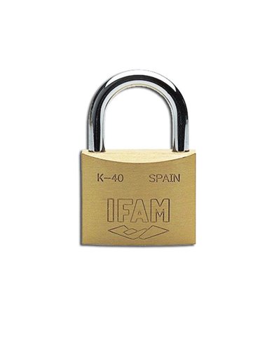 IFAM CANDADOS LATON AN K-25 LLAVES IGUALES  012505