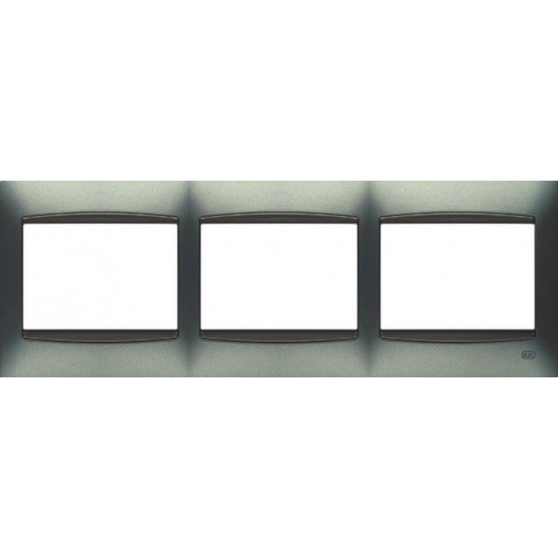 Moldura 3 elementos GREY SHADOW com acabamento BJC Coral 21213-GS