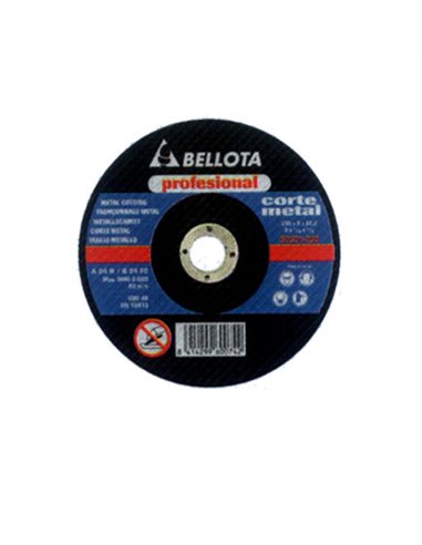 BELLOTA DISCO 50301-180x22,3x3,0 MM CORTE INOX METAL PROF.