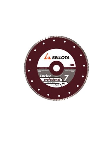 BELLOTA DISCO 50705-115x22.2x7.0MM DIAM.LASER PRO7 GRANITO TURBO