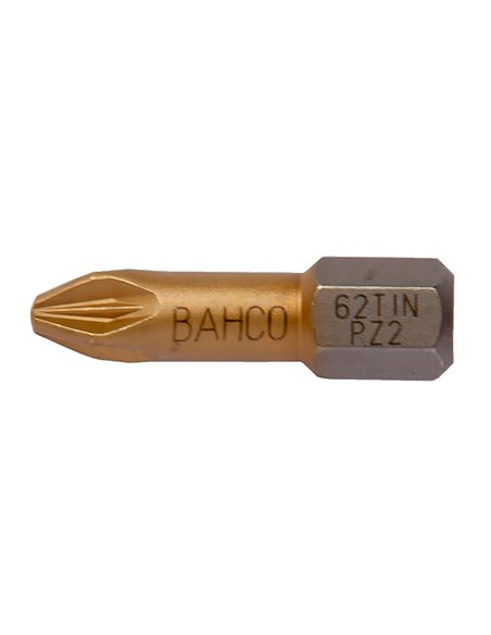 BAHCO PUNTA TITANIO POZIDRIV  1/462TIN/PZ2 (10 UNIDAD)