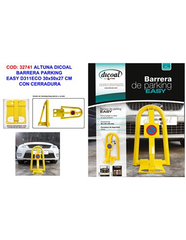 ALTUNA DICOAL BARRERA PARKING EASY D311ECO 30x53x25CM+CERRADURA