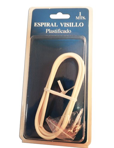 ESPIRAL DE VISILLO BLISTER 1 M +HEMBRILLAS