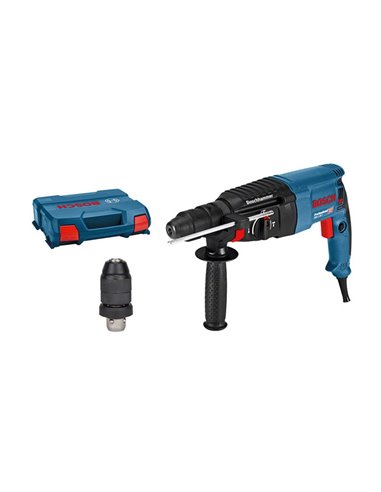 BOSCH MARTILLO PERFORADOR PRO GBH2-26F+MALETA06112A4000