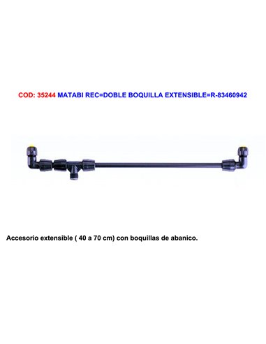 MATABI RECDOBLE BOQUILLA EXTENSIBLE83540872